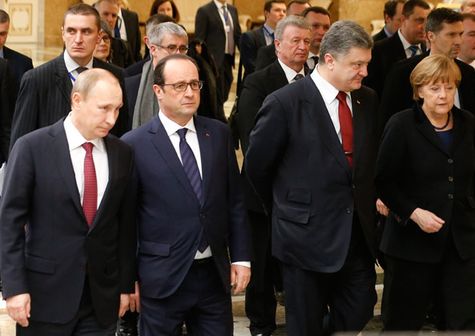 Минская встреча "нормандской четверки", 12 февраля 2015
